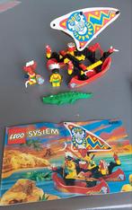 Vintage LEGO 6256 - Piraten Kano, Ophalen of Verzenden, Gebruikt, Complete set, Lego