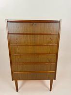 Mid-Century Teak Chest of Drawers, Huis en Inrichting, Kasten | Ladekasten, Ophalen, Z, Gebruikt, Z