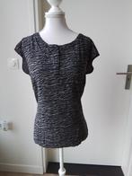 Grijs bloesje topje mt S, Kleding | Dames, Tops, Ophalen of Verzenden, Zo goed als nieuw, Korte mouw, Maat 36 (S)