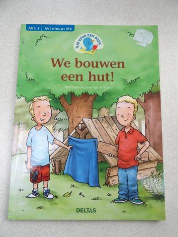 z.g.a.n boek we bouwen een hut! AVI 5 - M5 beschikbaar voor biedingen