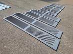 Kunststof panelen, verschillende afmetingen, kleur antraciet, Doe-het-zelf en Verbouw, Platen en Panelen, Ophalen, Gebruikt, Overige materialen