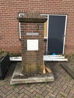 Gemetselde brievenbus, Tuin en Terras, Brievenbussen, Ophalen, Gebruikt, Staande brievenbus, Hardsteen