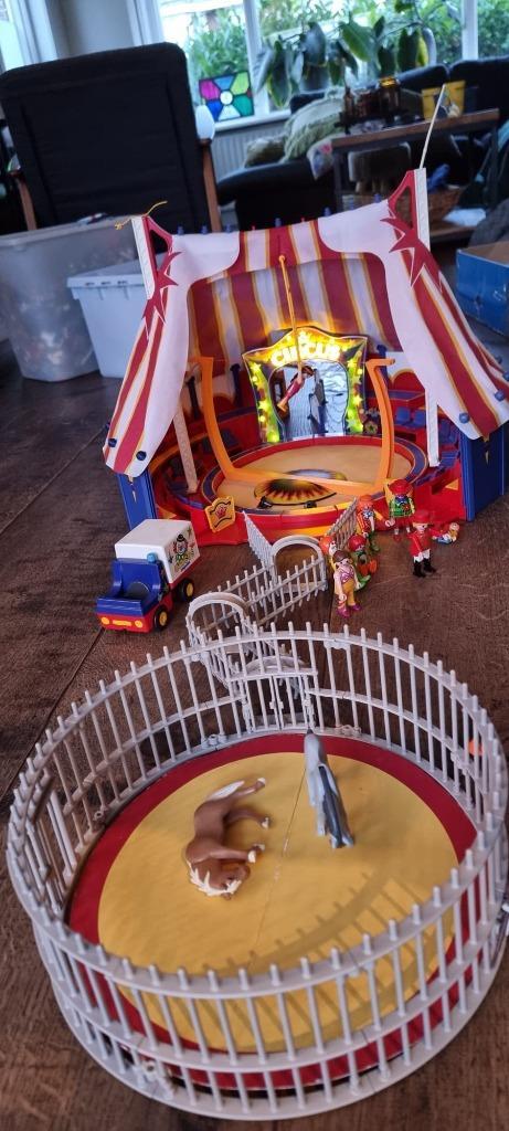 Playmobil 4230 - Circus, grote circustent, Kinderen en Baby's, Speelgoed | Playmobil, Gebruikt, Complete set, Ophalen