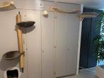 Katten krabmuur krabpaal zie fotos brug mand plank wand, Dieren en Toebehoren, Ophalen