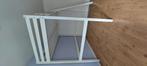 Hoogslaper Ikea Storå wit matrasmaat 140x200, Huis en Inrichting, Slaapkamer | Stapelbedden en Hoogslapers, Gebruikt, Hoogslaper