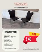 Stoelen, Overige materialen, Twee, Bruin, Nieuw