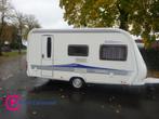 Hobby De luxe 440SF Vast Bed en Mover, Caravans en Kamperen, Caravans, Hobby, Bedrijf, 750 - 1000 kg, Schokbreker