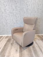 Prominent Sorisso elektrische luxe leren relax fauteuil, Metaal, Ophalen of Verzenden, Zo goed als nieuw