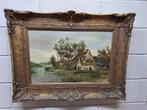 Polderlandschap, Antiek en Kunst, Ophalen of Verzenden