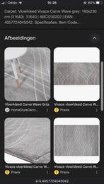 Vloerkleed. Vivace. Wave. Grey.  160/230, Neutraal, 150 tot 200 cm, Ophalen of Verzenden, Grijs