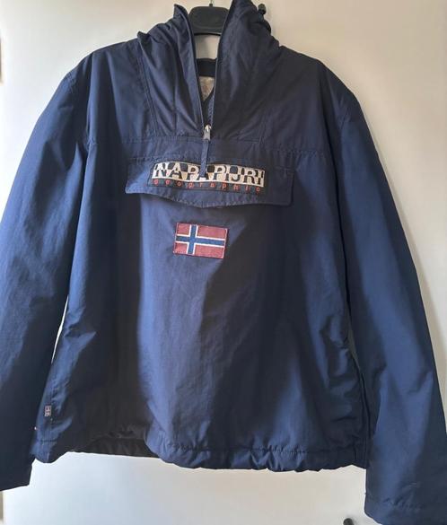 Napapijri jas / jack rainforest maat xxl / 42 blauw, Kleding | Dames, Jassen | Winter, Zo goed als nieuw, Maat 42/44 (L), Blauw