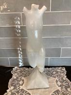 Albasten beeld, torso (171024c), Verzamelen, Beelden en Beeldjes, Ophalen of Verzenden, Mens