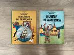 Twee stripalbums Kuifje, Gelezen, Ophalen of Verzenden, Meerdere stripboeken, Hergé