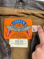 COOPER Flight Jacket Pilotenjas jas M bomber USA army jack, Maat 48/50 (M), Ophalen of Verzenden, Bruin, Zo goed als nieuw