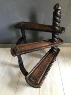 Vintage Engelse bibliotheektrap, Antiek en Kunst, Ophalen of Verzenden
