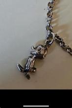 Zilveren bedel baby eend voor armband ketting, Overige merken, Ophalen of Verzenden, Zo goed als nieuw, 4 bedels of meer