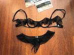 Nieuw - sexy open setje van Andres Sarda - 70B + 36, Andres Sarda, Ophalen of Verzenden, Zwart, Setje