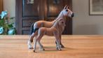 Schleich paard en veulen, Ophalen of Verzenden, Zo goed als nieuw