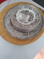 Vintage Engels Aardewerk Borden Set, Ophalen, Gebruikt, Bord(en), Overige stijlen