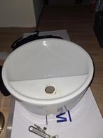 Vrijstaande waskom 2x, Huis en Inrichting, Badkamer | Badkamermeubels, Overige typen, Zo goed als nieuw, Minder dan 100 cm, 25 tot 50 cm