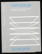 METHODOLOGIE mouton 1975 A.D. de GROOT hardcover met stofoms, Ophalen of Verzenden, Alpha, Gelezen, HBO