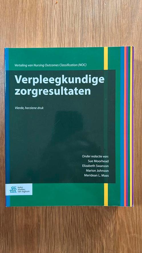 Sue Moorhead Verpleegkundige zorgresultaten, 4e druk, Boeken, Studieboeken en Cursussen, Zo goed als nieuw, Ophalen of Verzenden