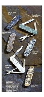 Victorinox RocKnives set 6 stuks Nieuw natuursteen zakmessen, Ophalen of Verzenden, Nieuw