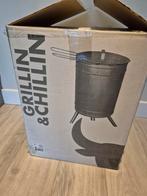 Grillin & Chillin BBQ Houtskool Smoker - Nieuw in Doos, Ophalen of Verzenden, Nieuw, Grillin & Chillin