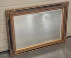 Facet geslepen spiegel zwart/goud 93cmx70cm met barok lijst, Ophalen, Gebruikt, 75 tot 100 cm, Minder dan 100 cm