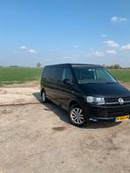 VW T6 Camper 2.0 TDI L2 euro 6 8+1 zitpl 4 slaappl 78 dkm, Auto's, Volkswagen, Voorwielaandrijving, Zwart, 102 pk, Particulier