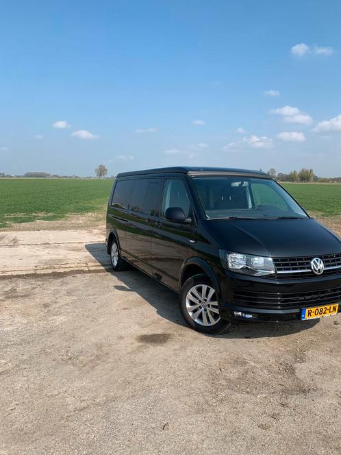 VW T6 Camper 2.0 TDI L2 euro 6 8+1 zitpl 4 slaappl 78 dkm, Auto's, Volkswagen, Particulier, Transporter, ABS, Airbags, Airconditioning