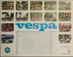 Grote poster Vespa scooter T5 - PX200 - PK50XL - Vespa Club, Ophalen of Verzenden, Zo goed als nieuw, A1 t/m A3, Film en Tv