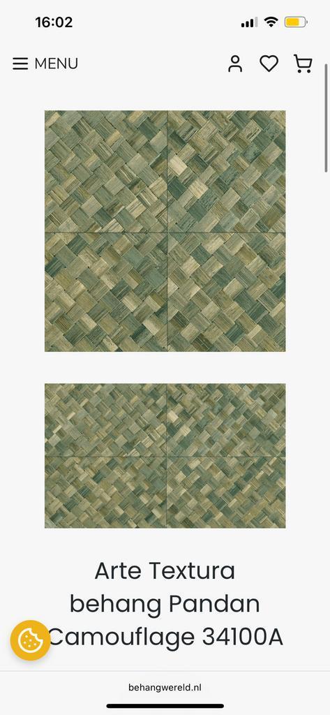 Arte behang, Huis en Inrichting, Stoffering | Behang, minder dan 10 m², Ophalen