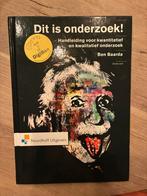 Dit is onderzoek! - Baarda (2009), Ophalen of Verzenden, Gamma, Gelezen, HBO
