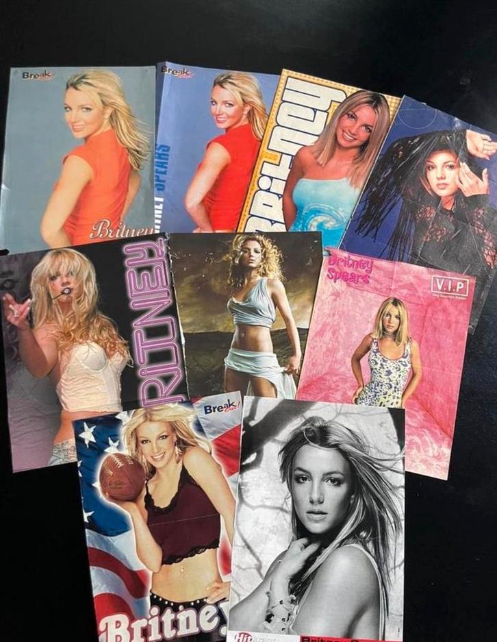 Britney Spears Posters - A4 Formaat, Verzamelen, Posters, Gebruikt, Muziek, A4 of kleiner, Rechthoekig Staand, Ophalen of Verzenden