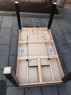 IKEA Bjursta uittrekbare eettafel bruin/zwart, Ophalen, Gebruikt