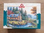 🍁 XL 260 - Autumn On The Hills, Hobby en Vrije tijd, Denksport en Puzzels, Ophalen of Verzenden, Minder dan 500 stukjes, Zo goed als nieuw