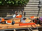 Stihl accu set compleet bosmaaier heggenschaar bladblazer, Ophalen, Zo goed als nieuw, Overige soorten