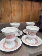 Heinrich Rudesheimer 4 kop  met schotel., Ophalen, Zo goed als nieuw, Overige stijlen, Kop(pen) en/of Schotel(s)