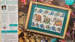 A taste of India olifanten borduurpatroon, Hobby en Vrije tijd, Borduren en Borduurmachines, Nieuw, Handborduren, Patroon, Ophalen