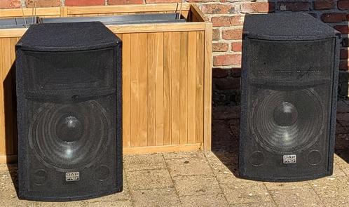DAP MC-15 PA Speakers (prijs voor 2 stuks), Audio, Tv en Foto, Luidsprekers, Gebruikt, Overige typen, 120 watt of meer, Overige merken