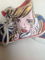 Chuck Taylor popart Converse All Star gympen 38 pop art, Kleding | Dames, Schoenen, Blauw, Ophalen of Verzenden, Zo goed als nieuw