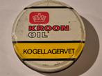 Kroon Oil Olie Kogellager Vet blikje Almelo, Verzamelen, Ophalen of Verzenden