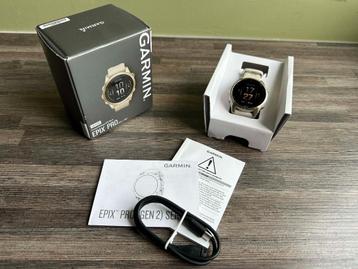 25101_Garmin Epix Pro Sapphire 42mm Gen2 met garantie beschikbaar voor biedingen