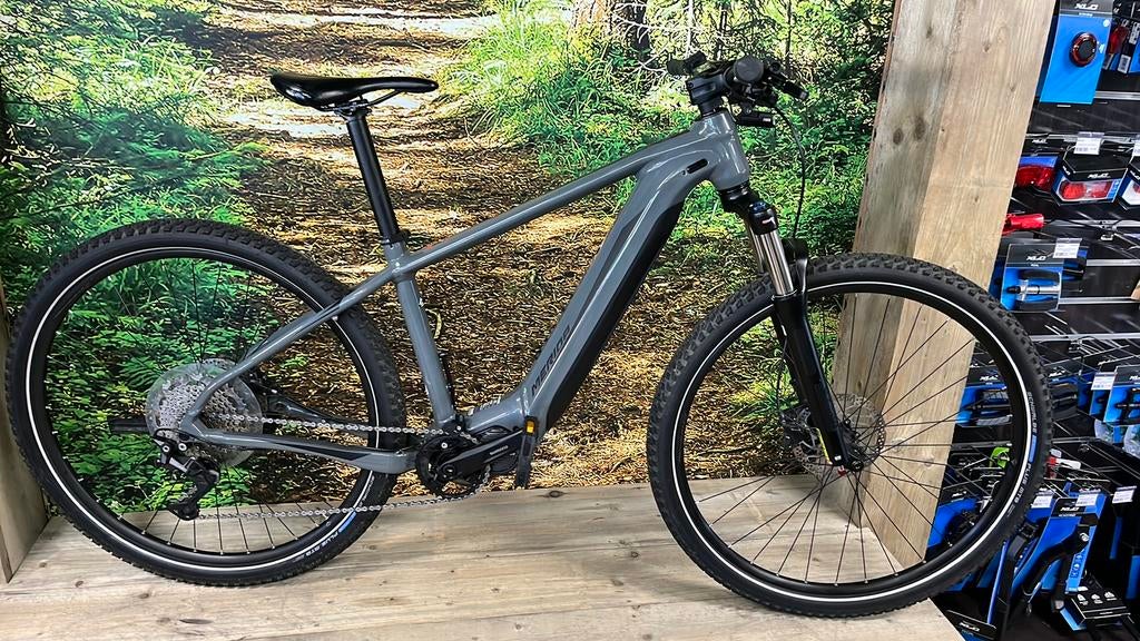 Merida eBig Nine 400 medium e-mtb e-Mountainbike, Fietsen en Brommers, Fietsen | Mountainbikes en ATB, Zo goed als nieuw, Merida
