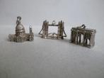 Oude bedel zilver London Landmarks Towerbridge Marble Arch, Verzenden, Zilver, Hanger