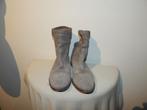 Isabel Marant casual suede laarzen grijs tint nette staat 39, Isabel Marant, Verzenden, Lage of Enkellaarzen, Grijs