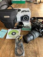 Te koop canon eos1000D incl sigma DC 18-200 mm lens i.z.g.st, Ophalen, Spiegelreflex, Canon, Zo goed als nieuw