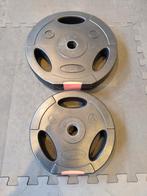 Te koop Gorilla Sports Gripper Halterschijven 30/31 mm, Sport en Fitness, Fitnessmaterialen, Ophalen, Gebruikt, Benen, Halterschijven