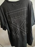 Off White 3D Pencil Shirt XL - Valt Groot!, Kleding | Heren, T-shirts, Ophalen, Wit, Maat 56/58 (XL), Zo goed als nieuw